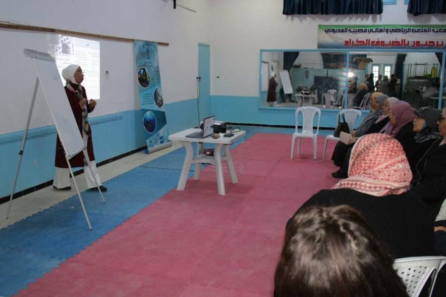 A workshop session around a meeting table